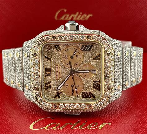 diamond watch cartier|diamond cartier watch aliexpress.